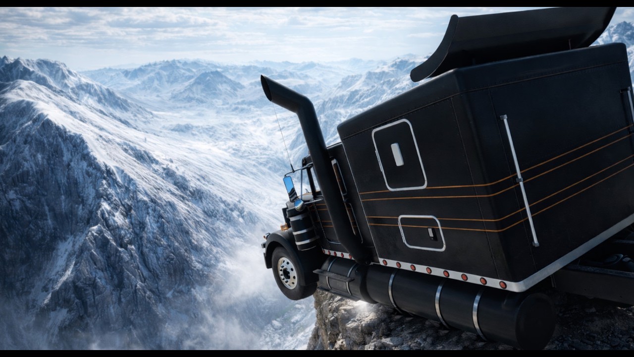 Cars vs The Most Dangerous Road #1 BeamNG.drive