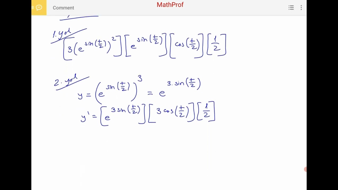 Kalkülüs, Türevde Zincir Kuralı III
