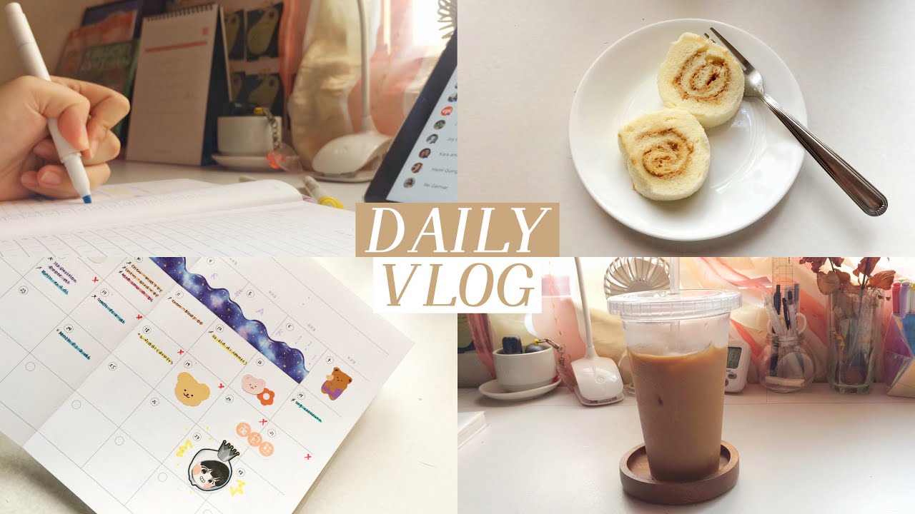 daily vlog: study planner & college break 📔 (how i plan my day)