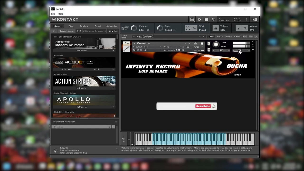 Samples de Quena y Zampoña para Kontakt GRATIS