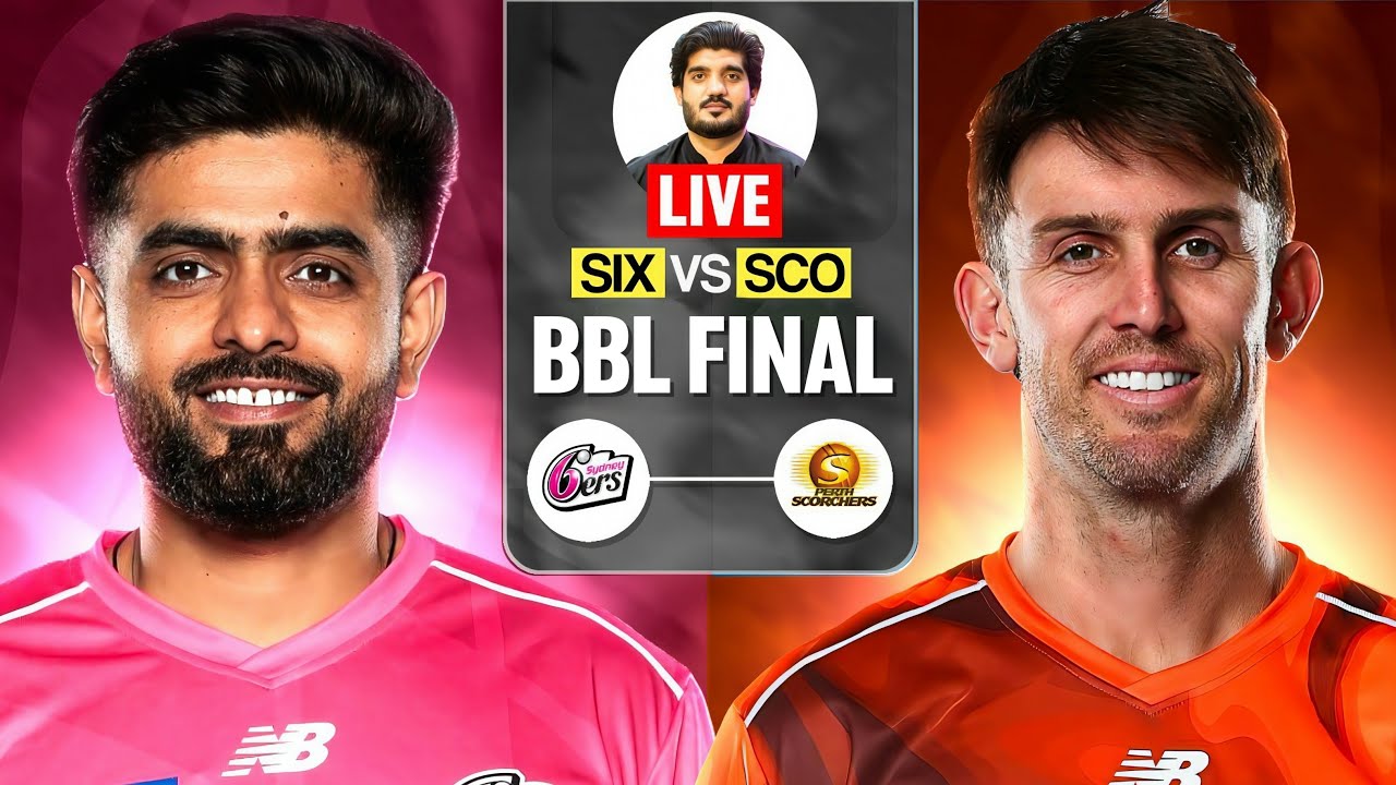 BBL Live 🔴 Today’s Match | Thrilling Big Bash Action| Sydney sixers vs perth SCORCHERS