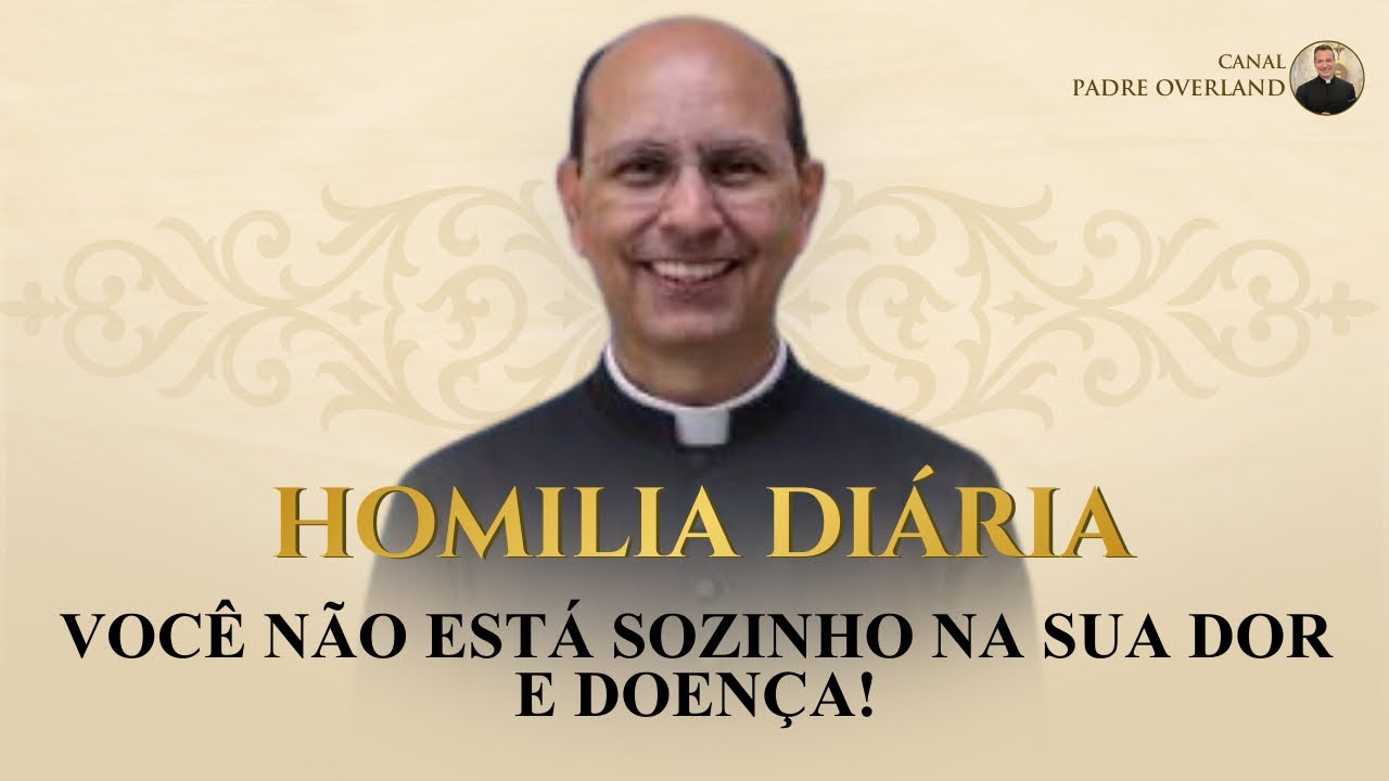 Você não está sozinho na sua dor e doença! (Pe. Paulo Ricardo - Homilia - 03/02/2026)