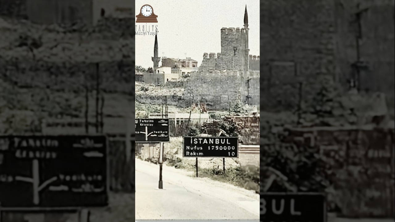 İSTANBUL 1960'lar #nostalgia #eskig&uuml;nler #eskiistanbul #nostalji #timelapse #shorts #tarih #history