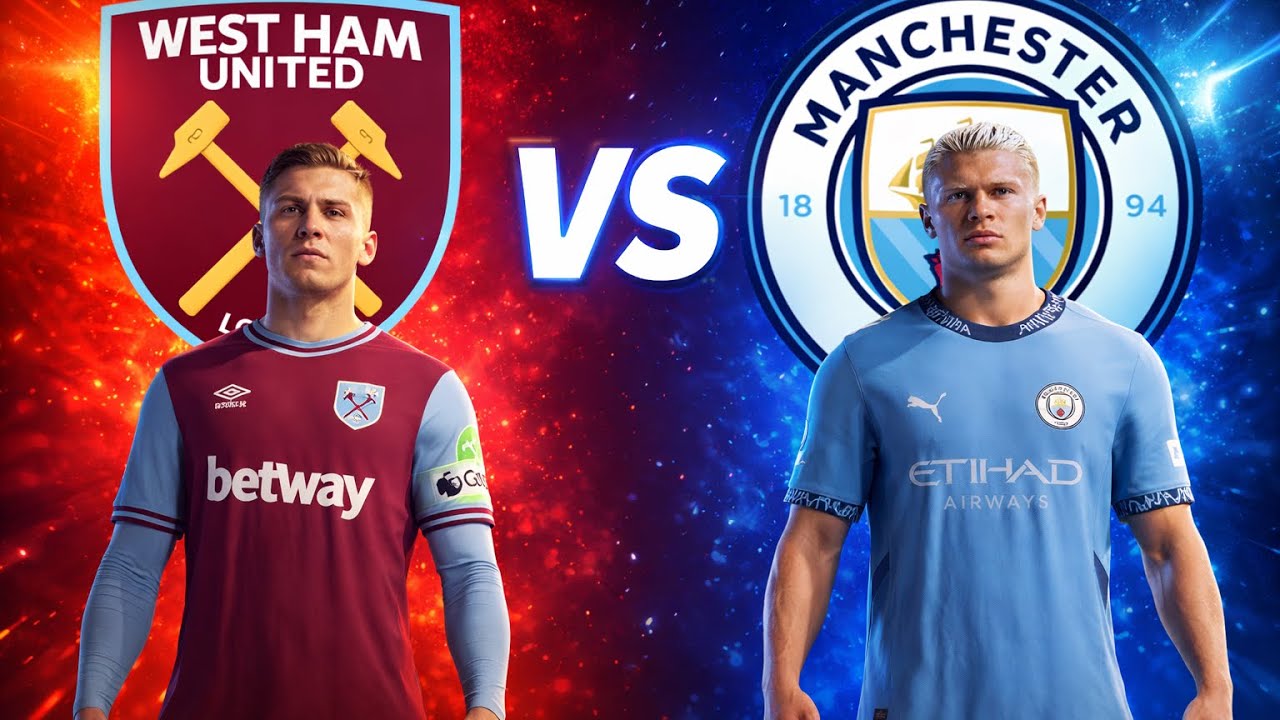 West Ham vs Man City | EA FC 26 4K Gameplay 🔥 #eafc #ps5 #4k #console 