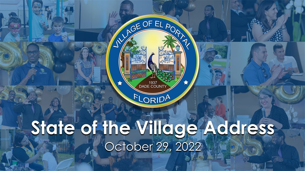 Village of El Portal State of the Village: Home of the Year Award