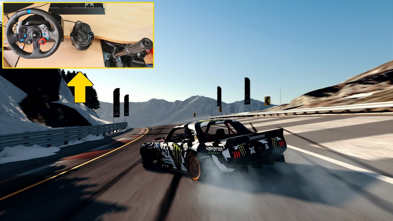 Ken Block's Ford Mustang RTR HOONICORN Drift | Assetto Corsa | Logitech G29 Gameplay