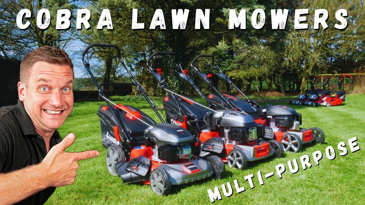 Выгода и универсальность! Ознакомьтесь с этими многофункциональными газонокосилками от COBRA