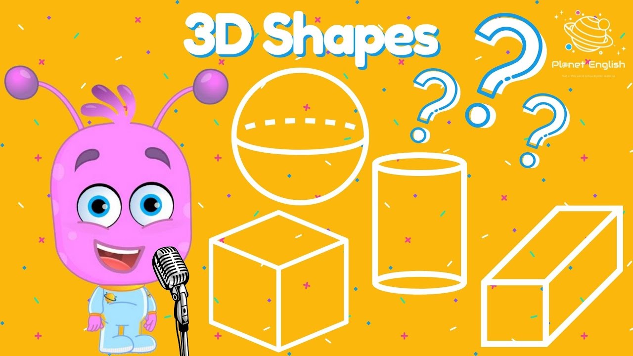 3D Shapes | Sing Along Song