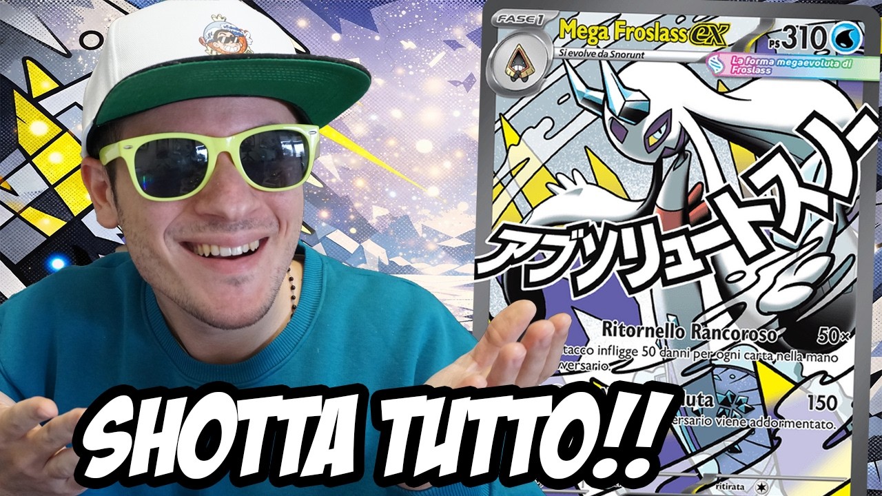 FA TUTTI QUESTI DANNI CON UNA ENERGIA?? Mega Froslass ex/Greninja ex