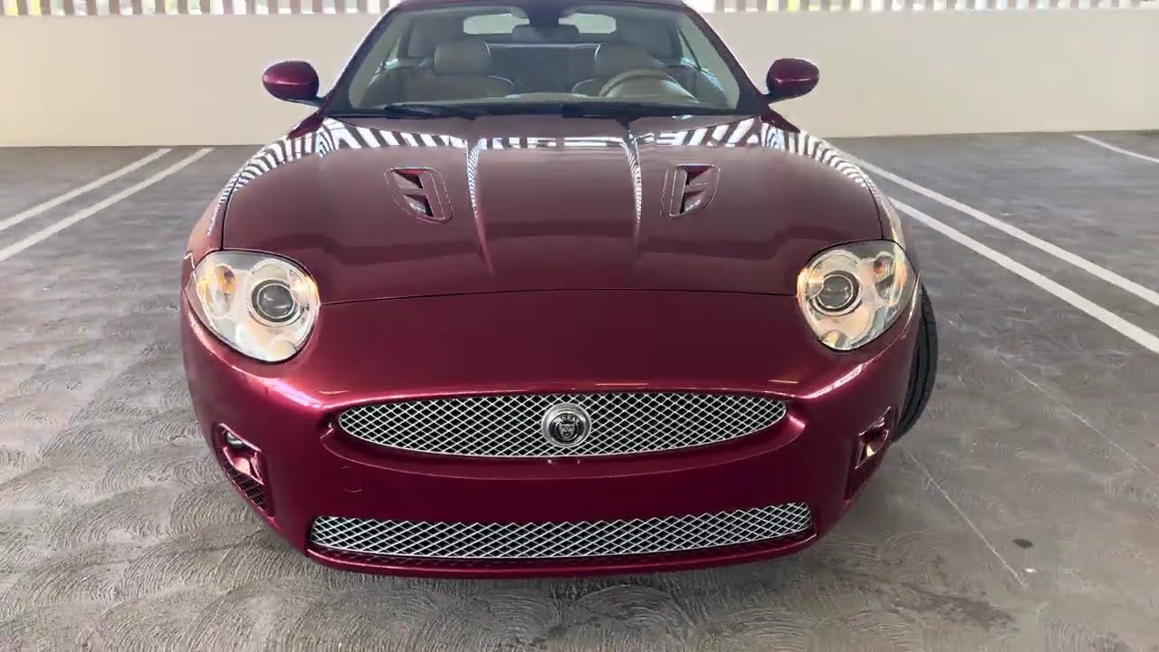 2007 Jaguar XKR - Convertible - Look Up Close - Flawless !
