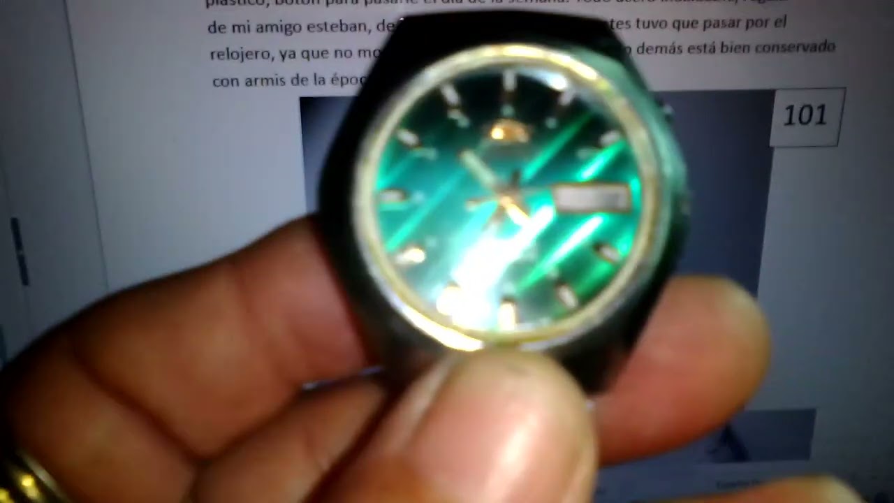 Rescatador de Relojes. Reloj N°101. Reloj ORIENT,G469663-6a PR. Calibre 46941Automatico