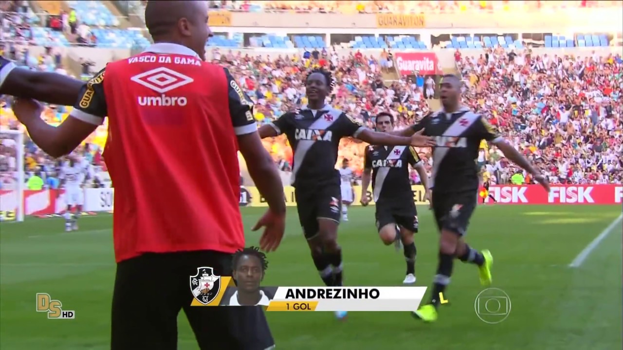 Gols Fluminense 1 x 2 Vasco 60 fps - Brasileirão 2015