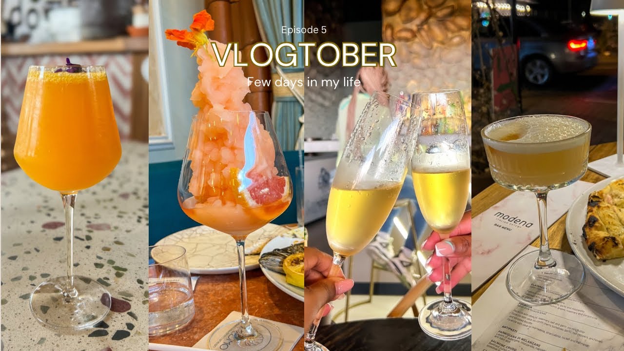 Vlogtober| trendy Joburg restaurants | Life update | South African YouTuber