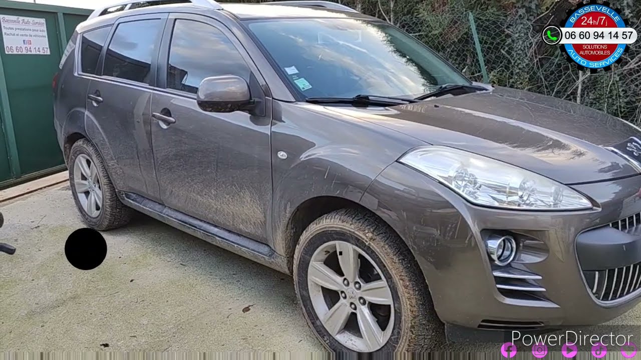 PEUGEOT 4008 :Changer l'autoradio pour un grand écran tactile GPS, bluetooth et internet