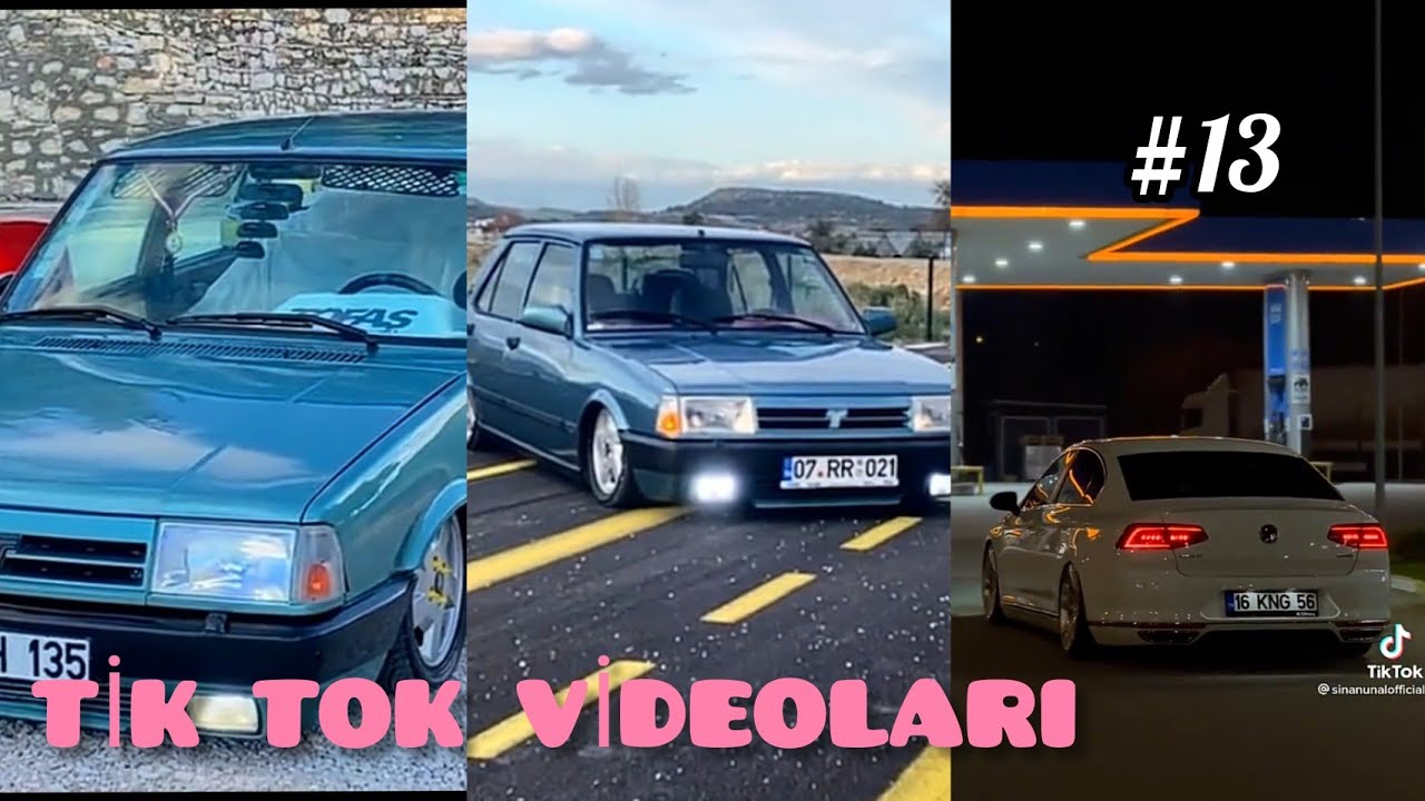 MODİFİYELİ,BASIK ARABALAR TR'TEK|TİK TOK VİDEOLARI #13