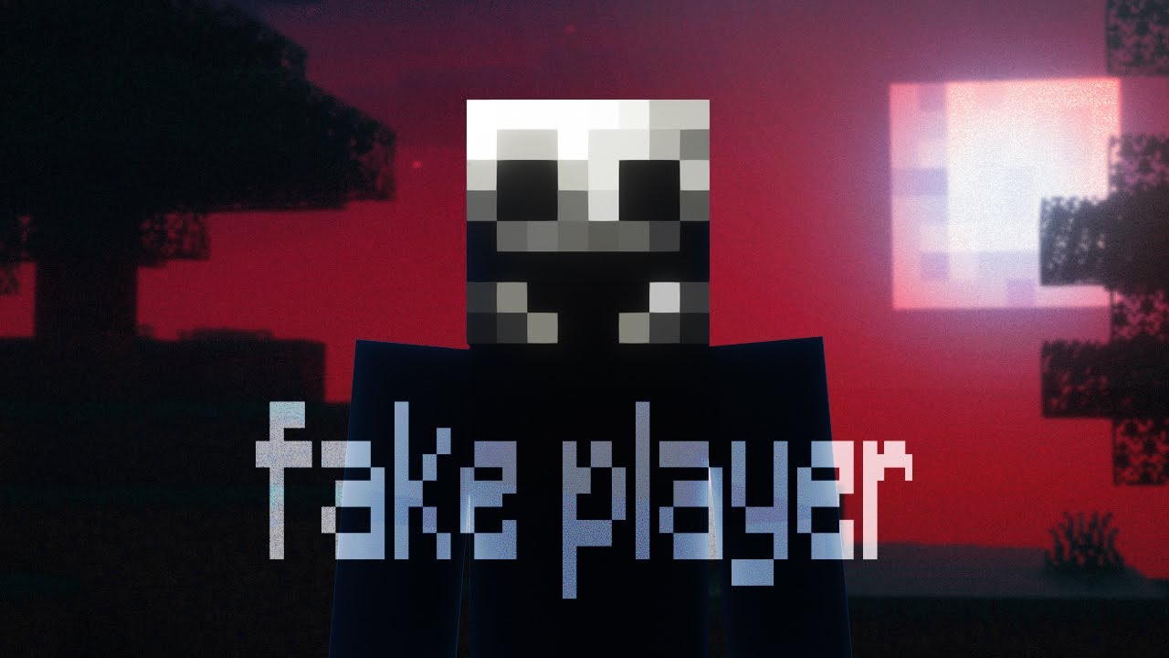The FAKE PLAYER invaded my Minecraft world...