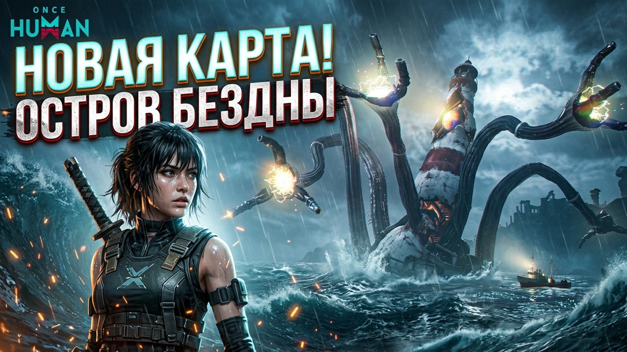 Полный ОБЗОР Анонса Новой Водной Карты! Обновления Острова Бездны в Once Human!
