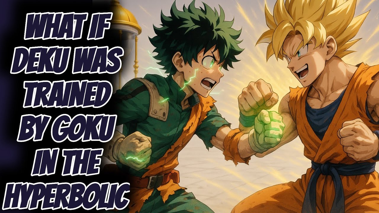 What If Deku Was Trained by Goku in the Hyperbolic Time Chamber