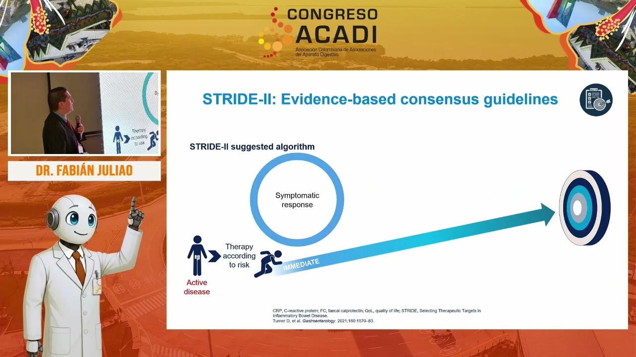 Enfermedad Inflamatoria Intestinal en perspectiva logros, limitaciones y las tendencias - ACADI 2025
