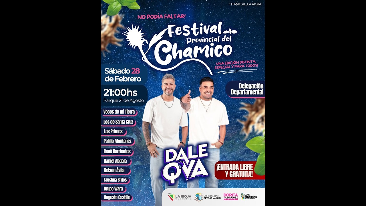 °4 FESTIVAL PROVINCIAL DEL CHAMICO | CHAMICAL - LA RIOJA