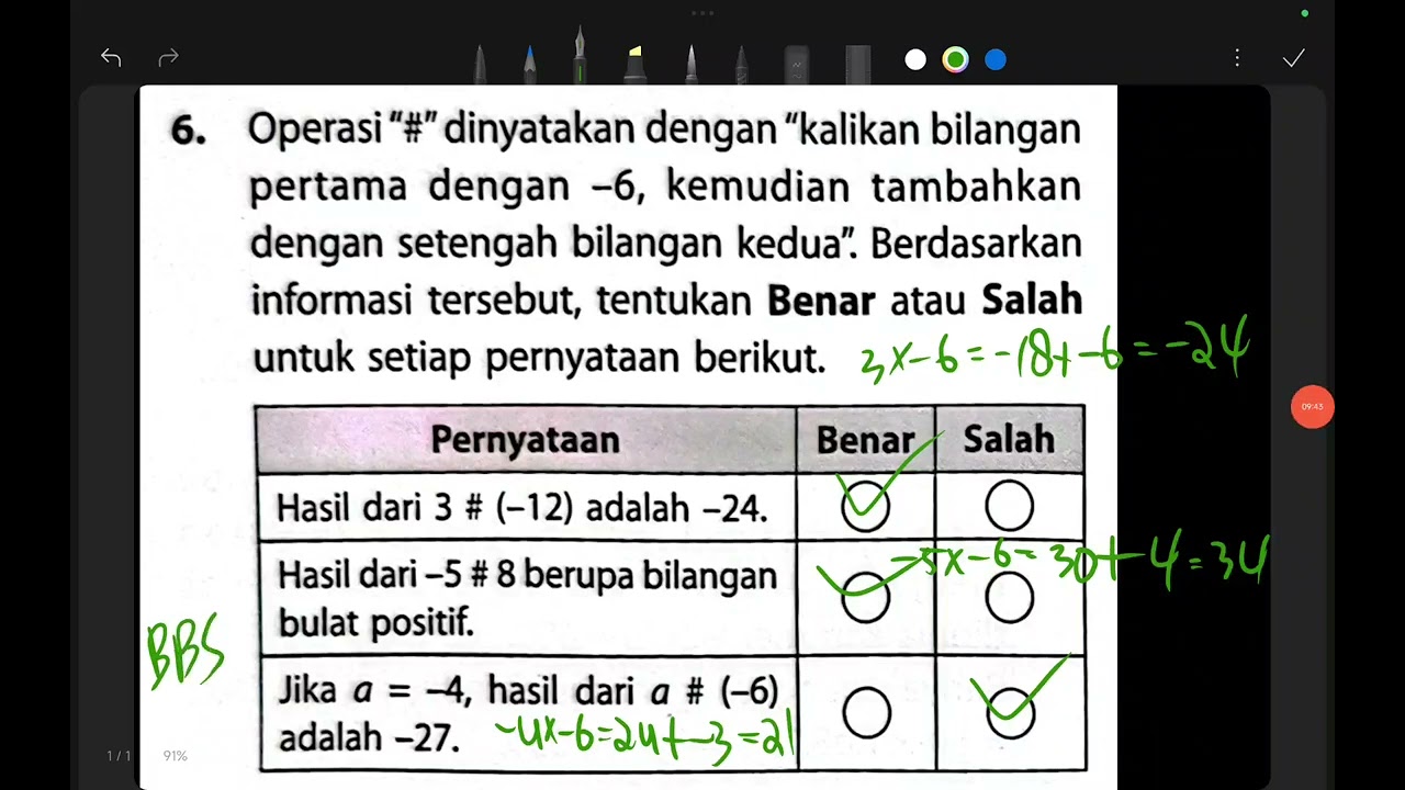 [TKA-SMP] Latihan 1 TKA MTK SMP 2026