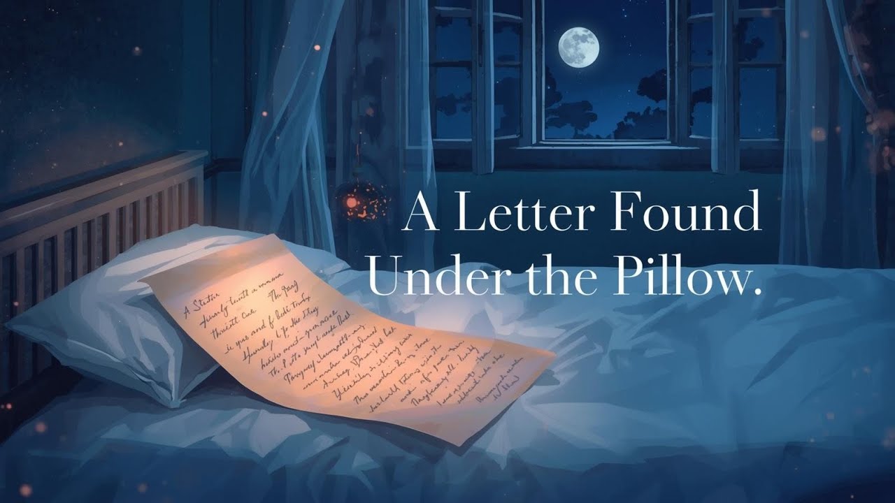 A Letter Found Under the Pillow | English Story for Sleep & Learning #Learnenglish #relaxing