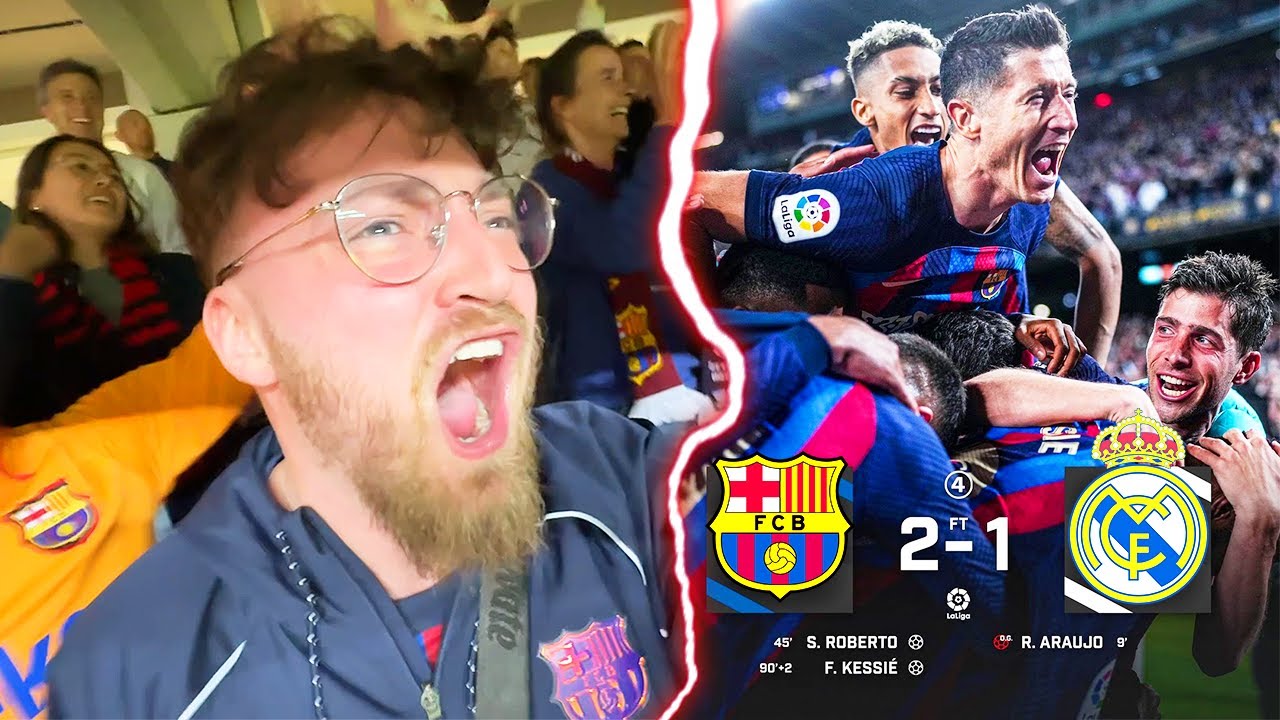 FC Barcelona vs. Real Madrid - Stadionvlog 🔥 | OMG, SIEG IN LETZTER MINUTE | ViscaBarca