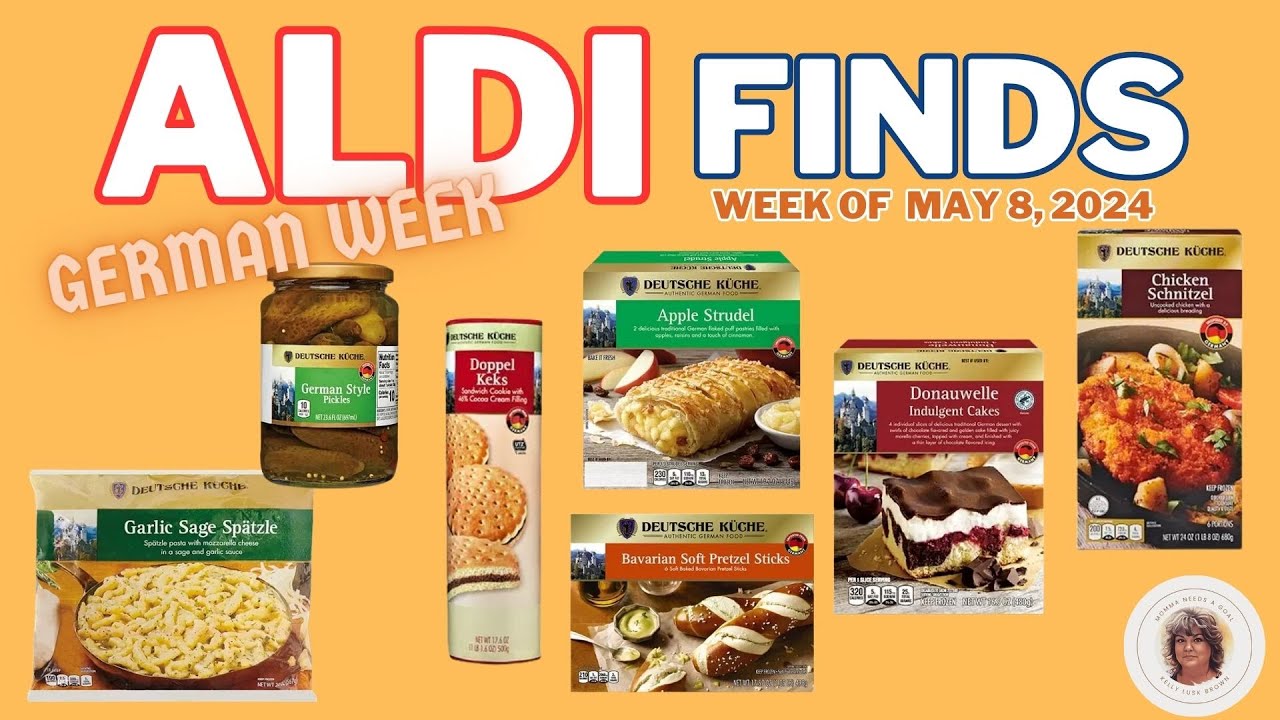 *NEW WEEK* Aldi Finds: German Week May 8, 2024 #delicious #aldi