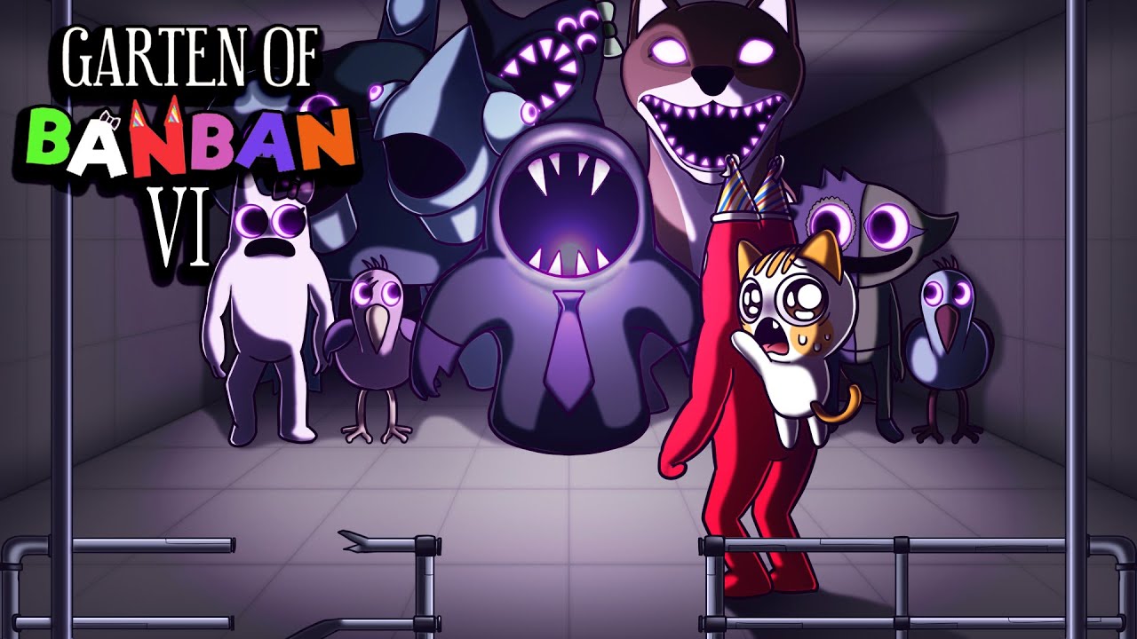 Escape! Garten of Banban 6 VS MOYAM | COMPLETE EDITON Animation