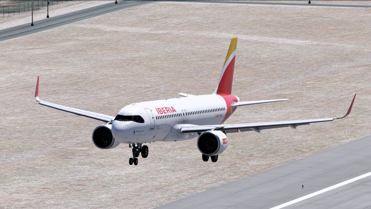 ✈️ Iberia A320neo Landing at Madrid! | Adolfo Su&aacute;rez Madrid-Barajas (LEMD) | X-Plane 12