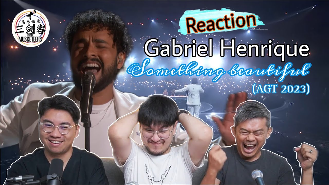 Gabriel Henrique《Something Beautiful》 ||3Musketeers Reaction［REACTION］[ENG.SUB.] 