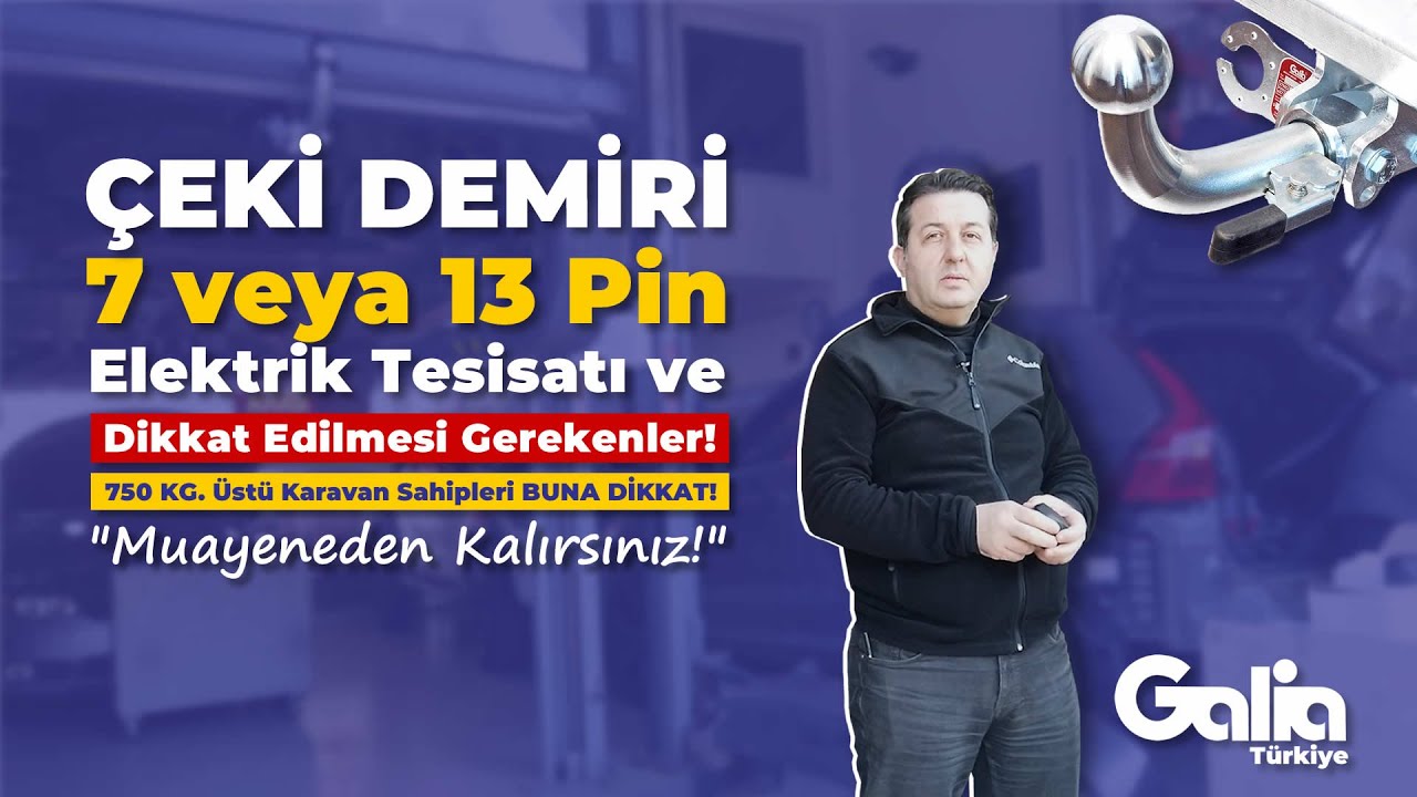 Çeki Demiri Elektrik Tesisatı - 7 Pin mi, 13 Pin mi? DİKKAT!