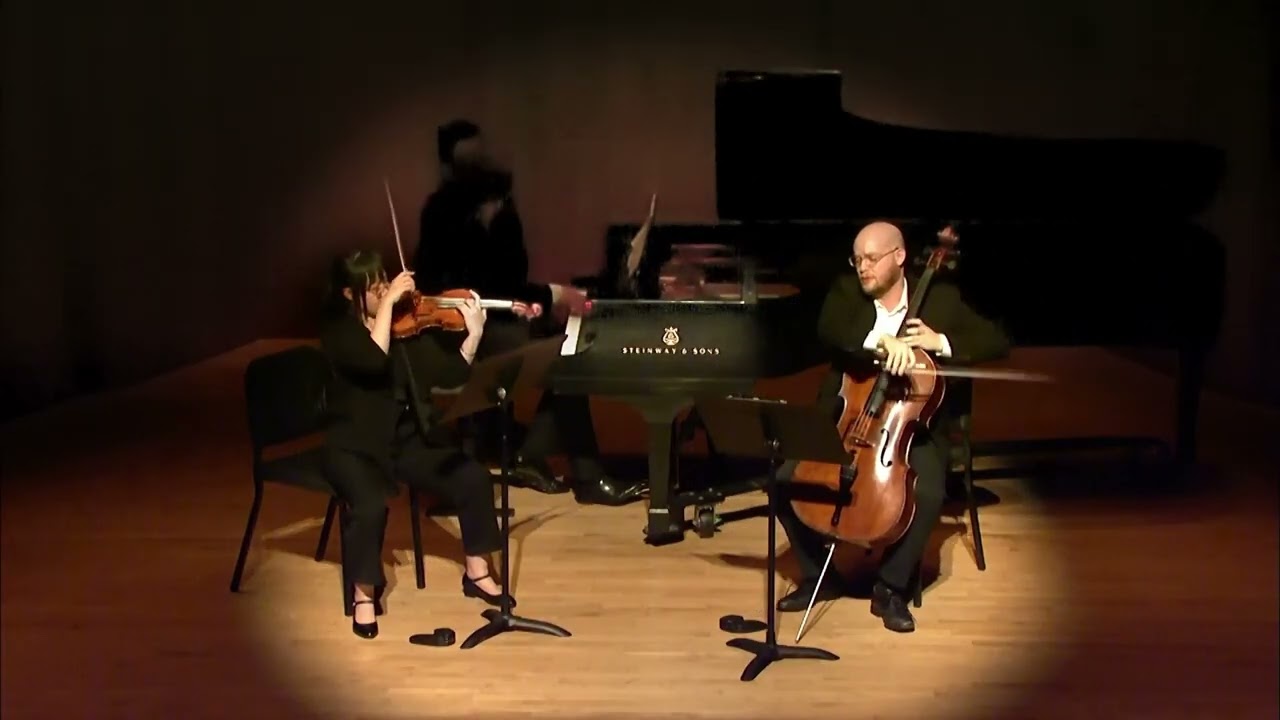 S. Rachmaninov. Trio élégiaque No.1 in G minor: K.Cheng (violin), E. Blake (cello), V. Blokh (piano)