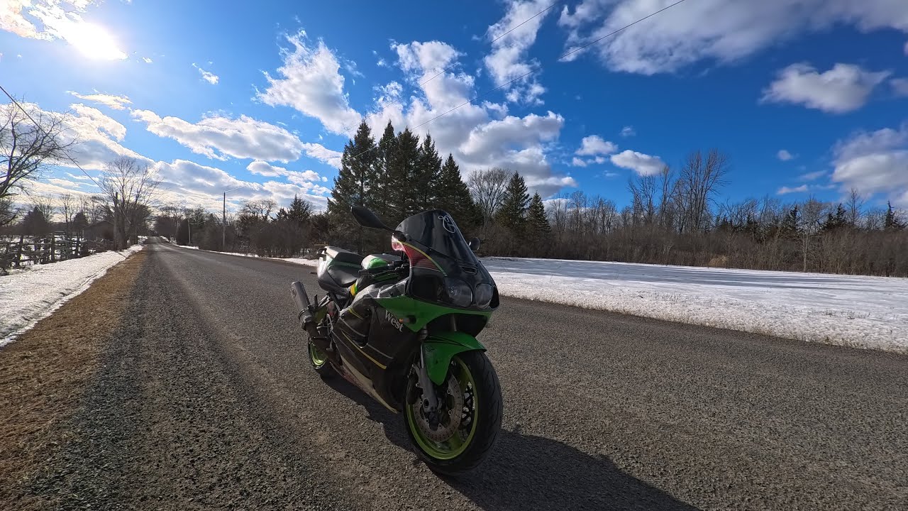 KAWASAKI NINJA ZX7R POV RIDE 4K 60FPS 