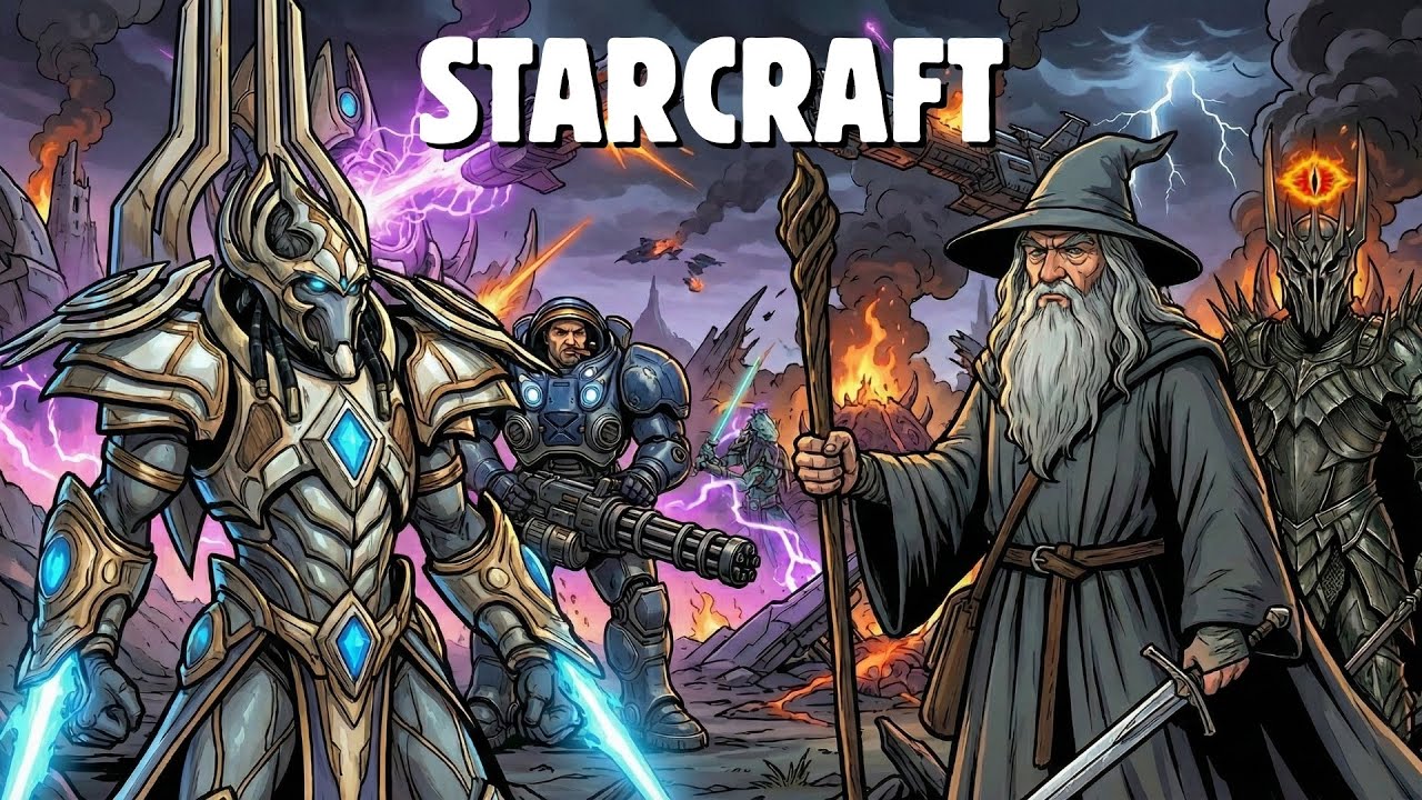 СМОЖЕТ ЛИ КОМАНДА STARCRAFT ЗАВОЕВАТЬ СРЕДИЗЕМЬЕ?
