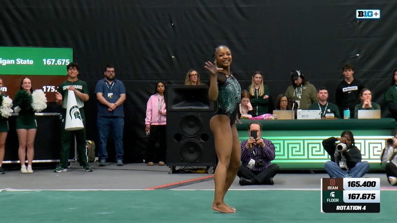 2026 Brown vs Michigan State - NCAA Gymnastics