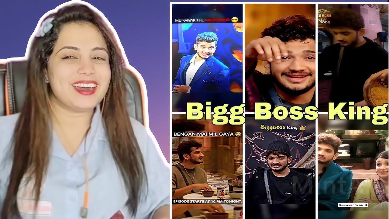 MUNAWAR FARUQUI Full Attitude Videos IN BIGG BOSS 17 😈🔥| MUNAWAR FARUQUI ANGRY MOMENTS😡🤬 | Reaction