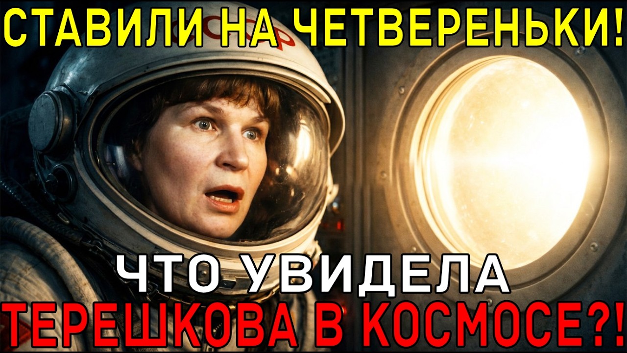 Терешкова ПРОТИВ системы: что ОНА сообщила с орбиты и чем ЭТО обернулось?!