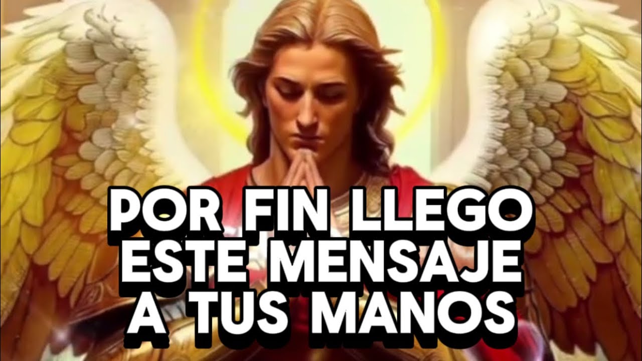 ESTE MENSAJE POR FIN LLEGÓ A TUS MANOS AROVECHALO 