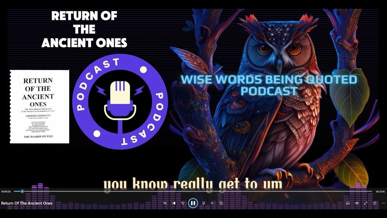 Return Of The Ancient Ones: The Washitaw File