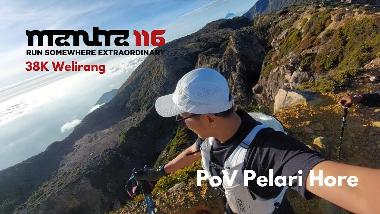 Mantra116 38K 2024 - PoV Pelari Hore Summit Gunung Welirang