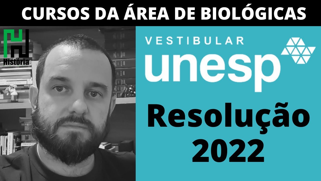 RESOLUÇÃO UNESP 2022 - Cursos da Área de Biológicas Primeira Fase (Gabarito Comentado História)