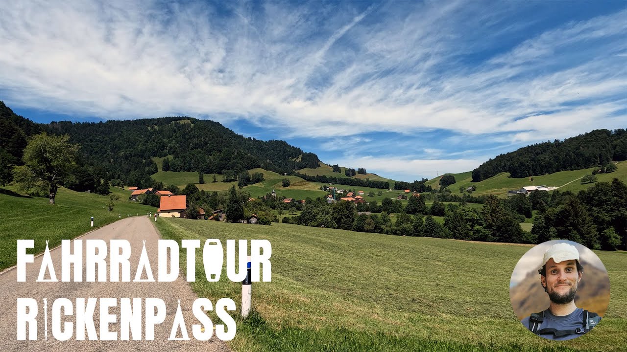 Schöne Fahrradtour bei Zürich - Velotour über den Rickenpass ins Toggenburg [4K]