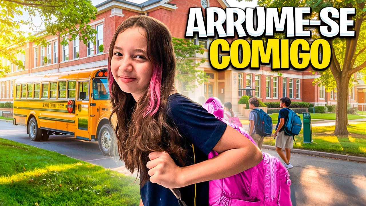 ROTINA INDO PARA A ESCOLA *minha mãe brigou comigo