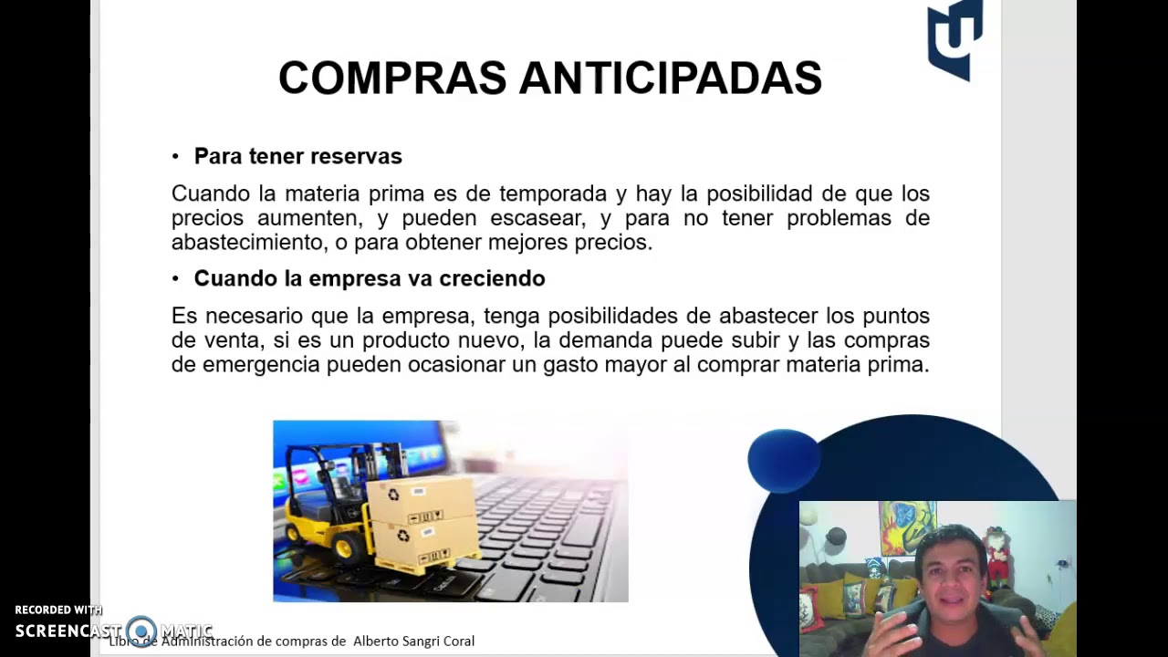 COMPRAS ANTICIPADAS