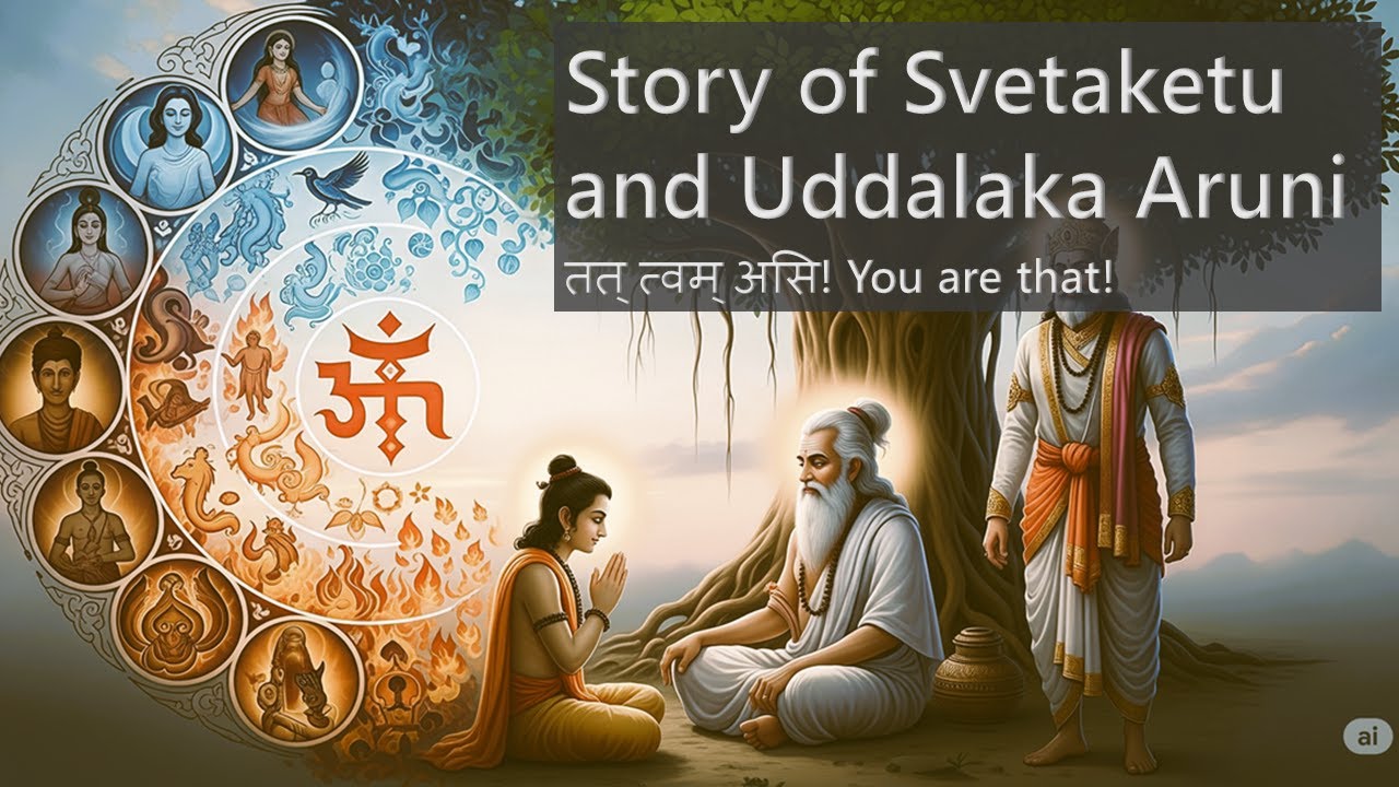 Svetaketu's journey from knowledge to wisdom - Chandogya Upanishad