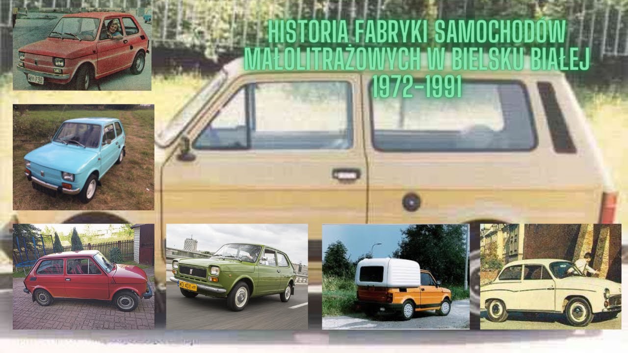 Historia Fabryki Samochodów Małolitrażowych (FSM) 1972-1991.