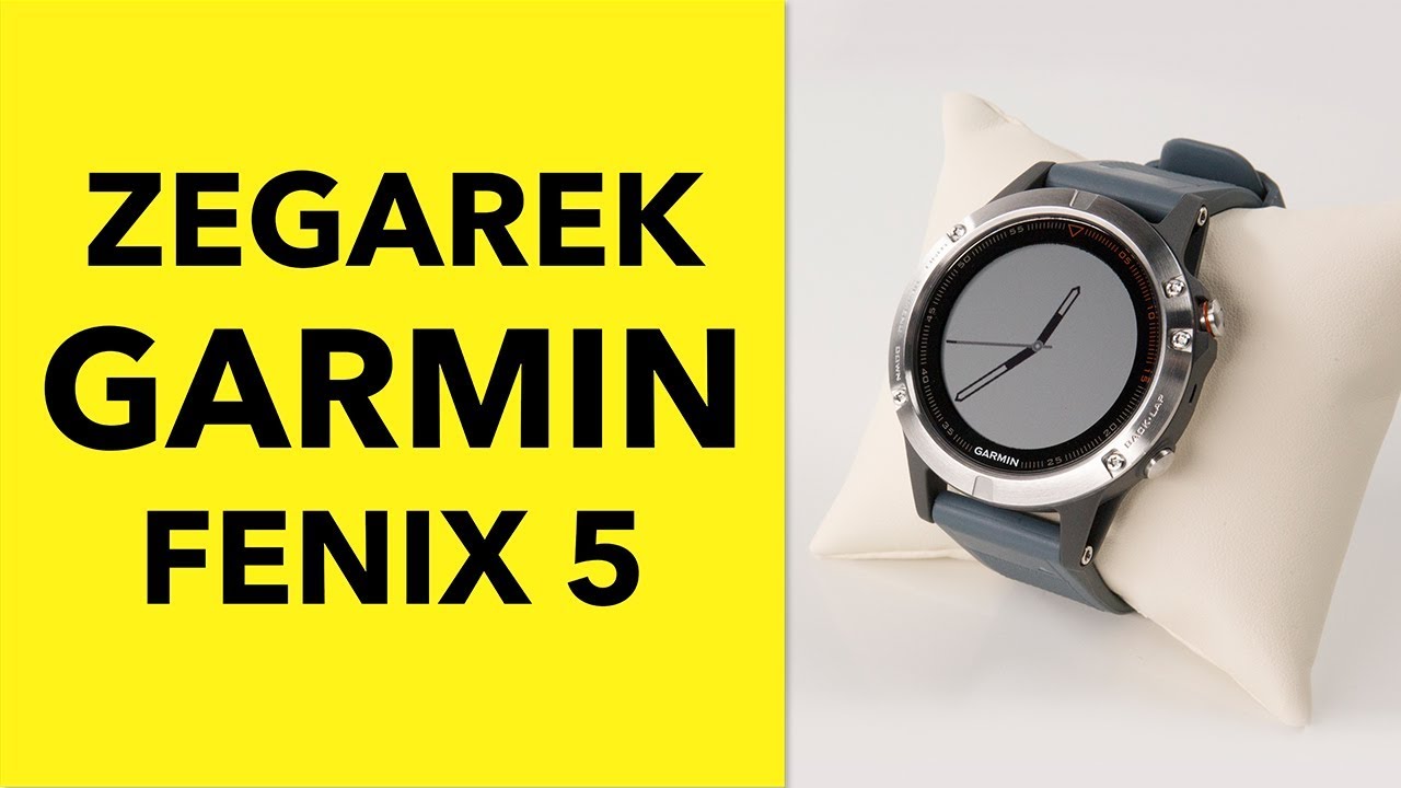 Garmin Fenix 5 - dane techniczne - RTV EURO AGD