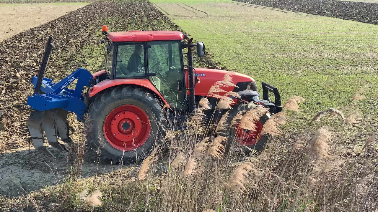 BEŞLİ PATLATMA ÇEKİMİ + KUBOTA M130X #tractor #kubota