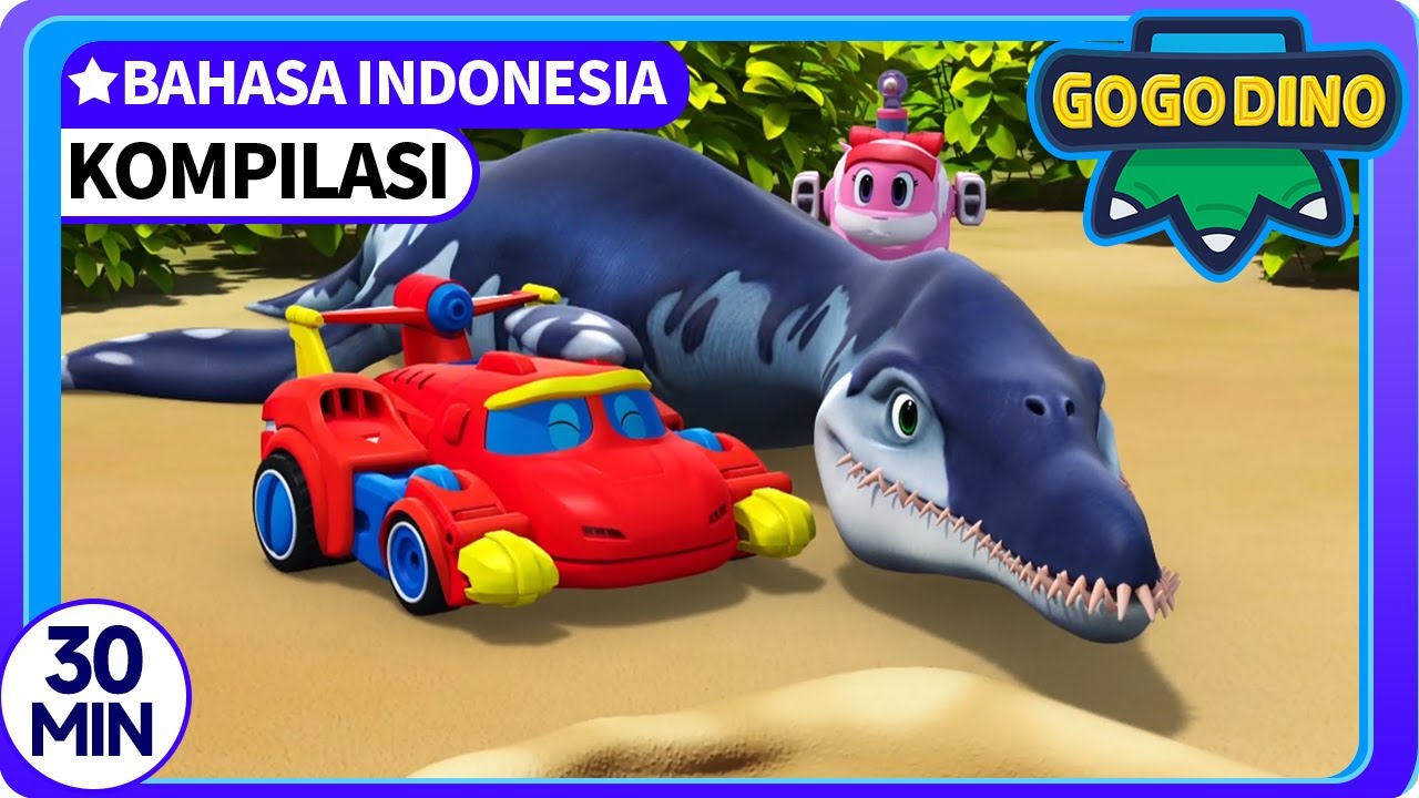 【GOGODINO EXPLORERS II】Kompilasi | EP19-22 | Kartun Anak | Lagu | Indonesia | Musim 4